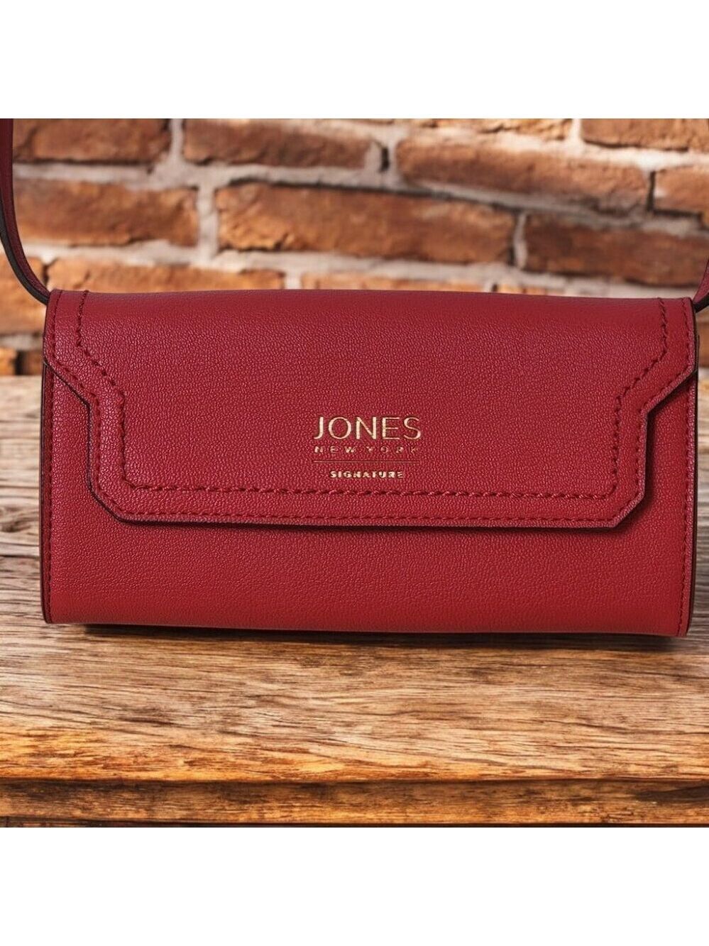 Beautiful Jones New York Signature Crossbody Wallet - Like New